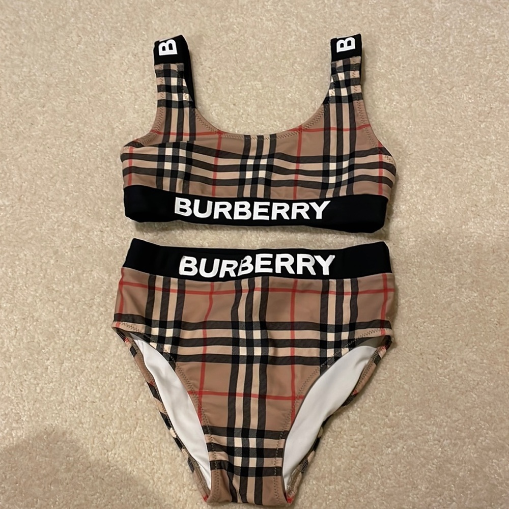 Burberry sz 8 bikini